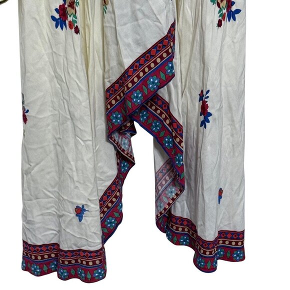 Womens Flying Tomato Gauze Halter Shark Tooth Hem Dress - Size Small - Picture 6 of 10